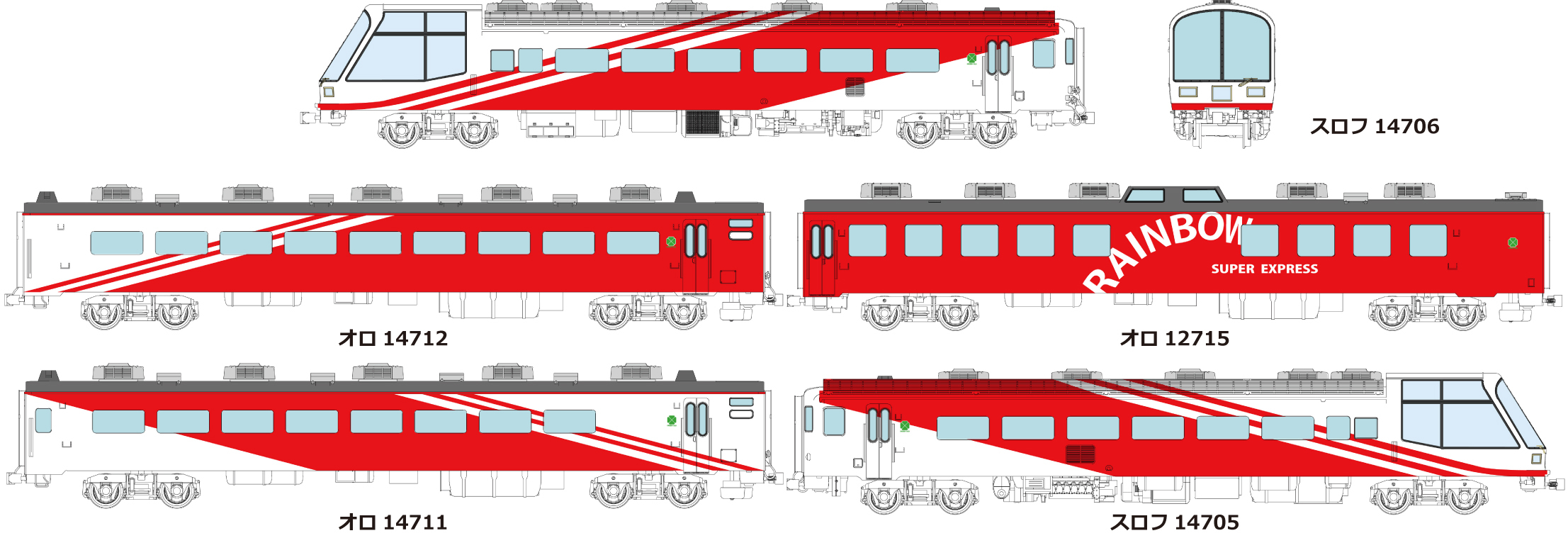 模型のトラムウェイ