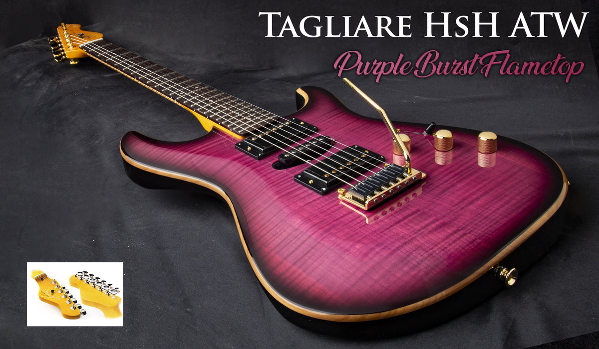 TAGLIARE H-S-H ATW CUSTOM SHOP PURPLE BURST - READY TO SHIP – DZPL