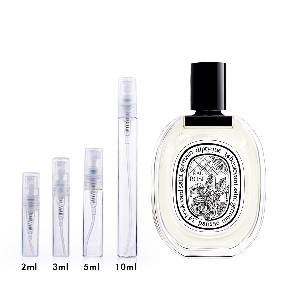 Eau Rose by Diptyque Fragrance Samples | DecantX | Eau de Toilette