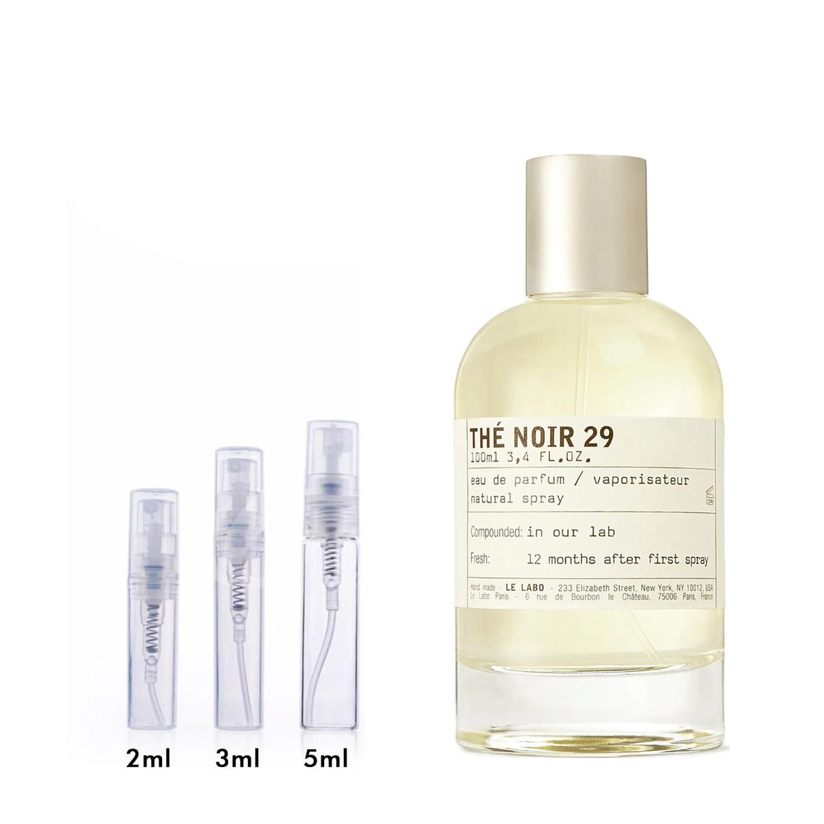 The Noir 29 by Le Labo Fragrance Samples | DecantX | Eau de Parfum