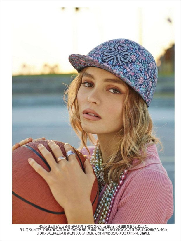 Lily-Rose Depp Rocks Chanel for Jalouse January 2017 Cover Story