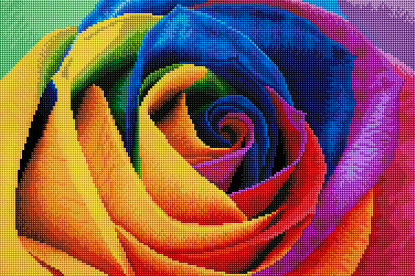 rainbow-flower-petals-diamond-
