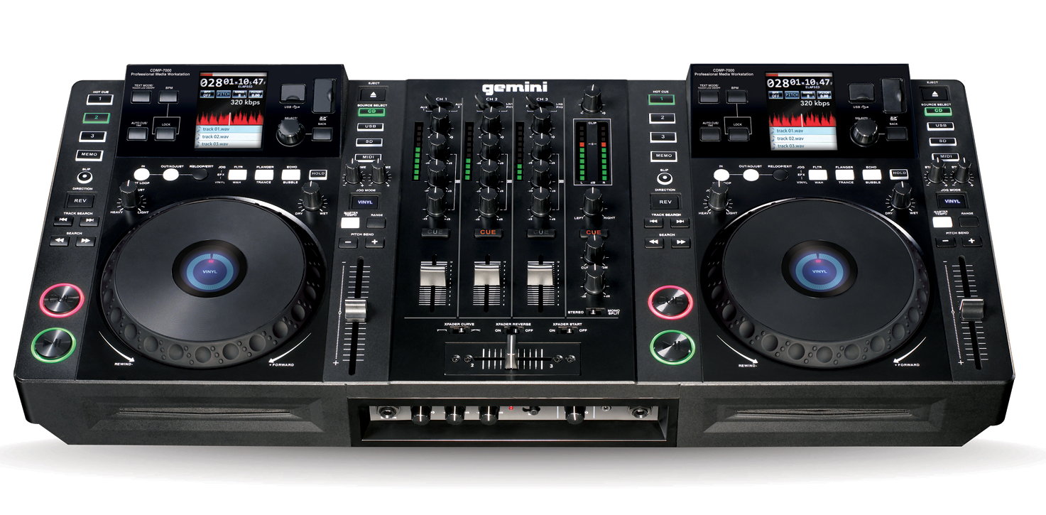 Gemini CDMP-7000 Standalone DJ System Review - Digital DJ Tips