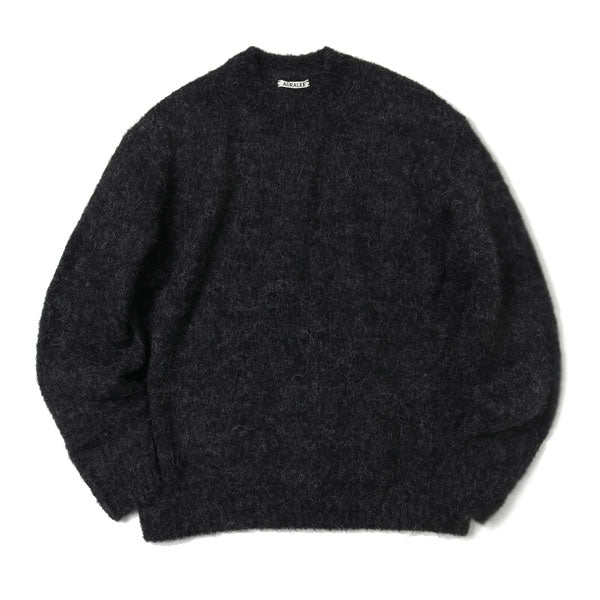 ALPACA WOOL SUPER LIGHT KNIT BIG P/O (A20AP02AW) | AURALEE