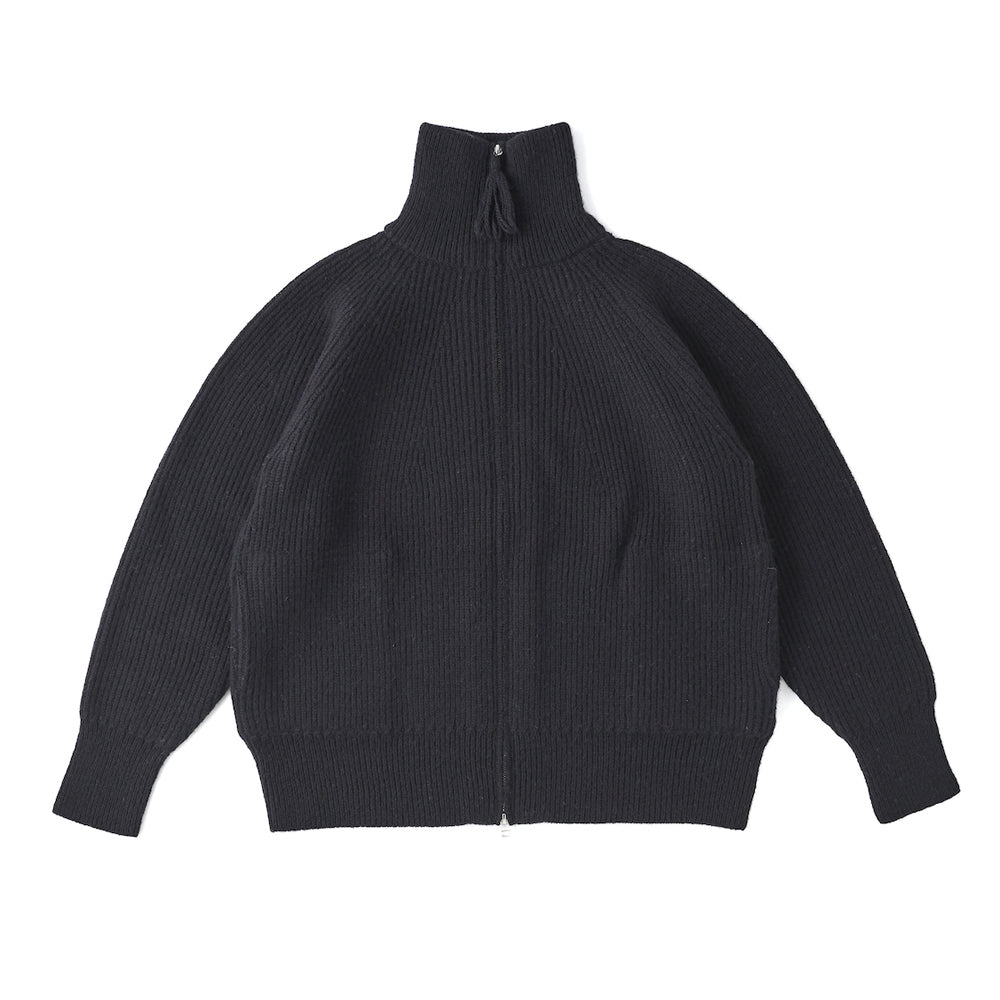 OLD JOE & CO. (オールドジョー) TWEEDY YARN ZIP SWEATER 232OJ-KN02