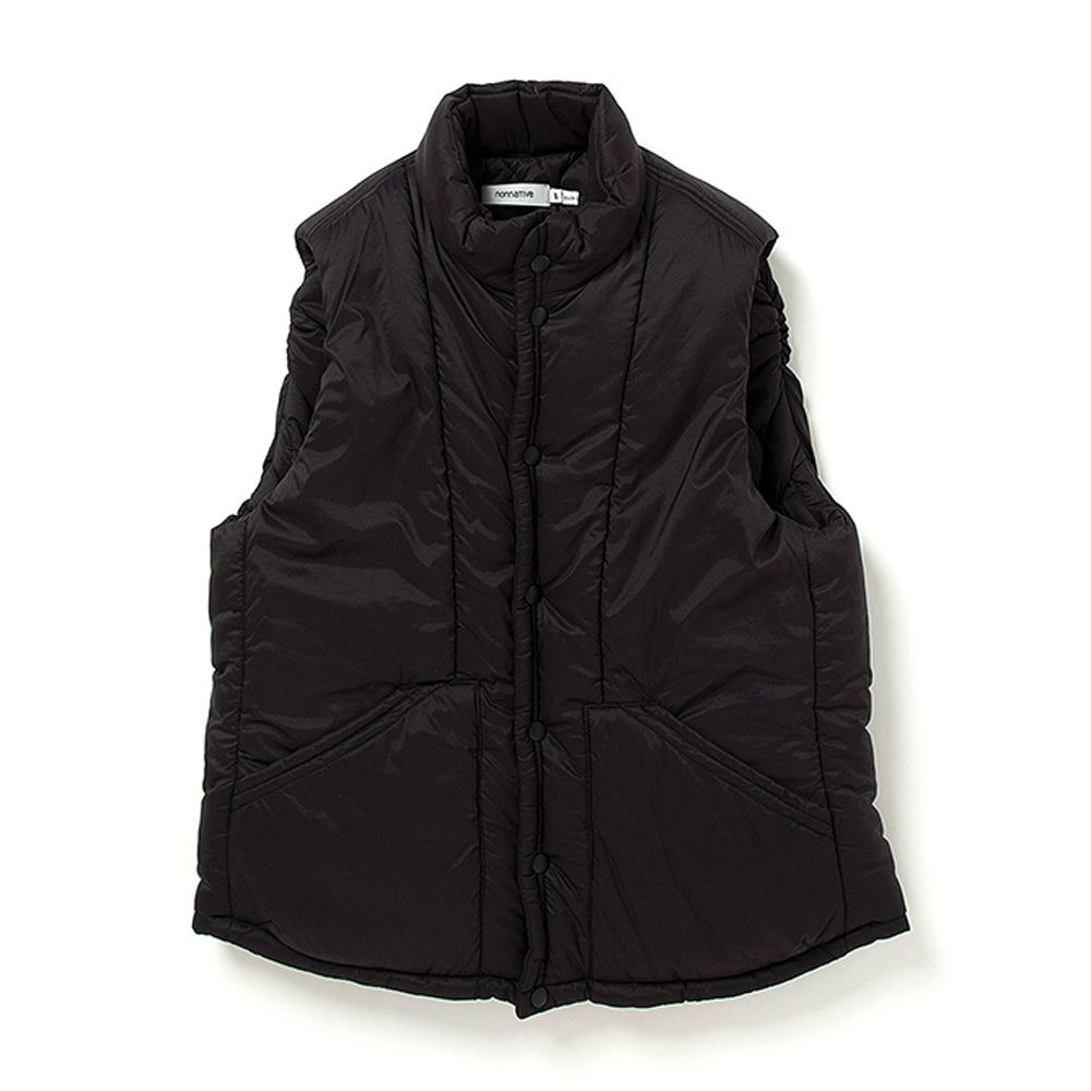 nonnative (ノンネイティブ) TROOPER PUFF VEST NYLON TAFFETA STRETCH