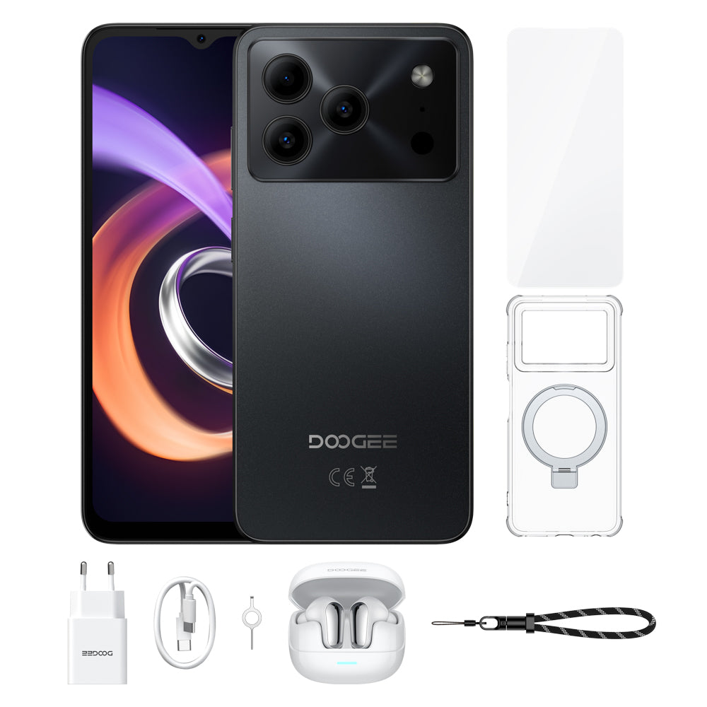 DOOGEE Note56 Plus - 8.45mm Slim Android 16 Smartphone | 6150mAh