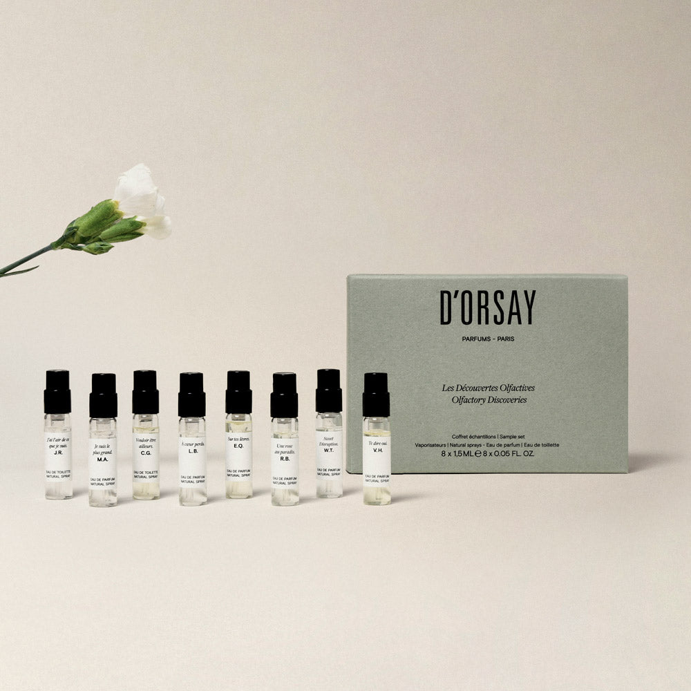 Les Découvertes Olfactives Gift Set - 8 D'ORSAY mixed fragrances