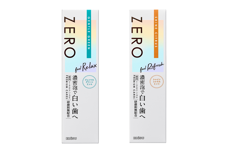 濃密泡で白い歯へ※ 医薬部外品薬用トータルケアハミガキ「ゼロ