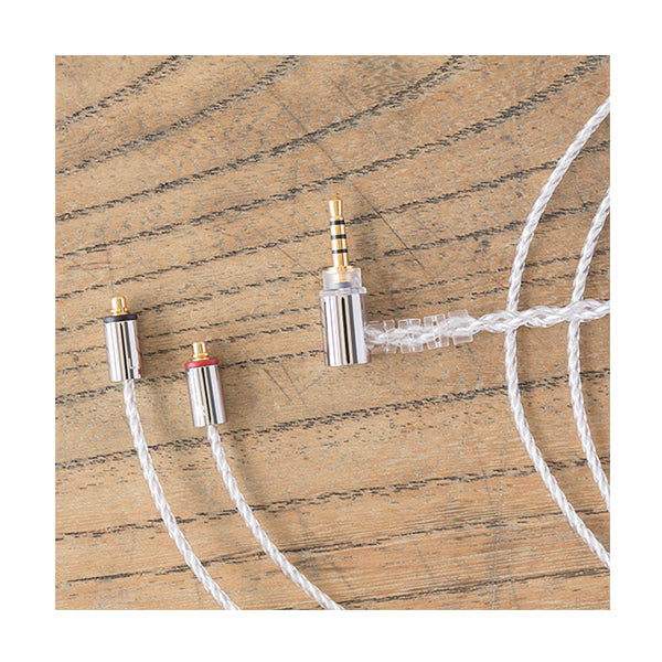 final シルバーコートケーブル MMCX 2.5mm 4極バランス – e☆イヤホン