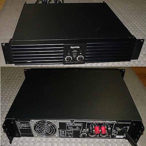 ラムサ(RAMSA) WP-1200A(1)＜パワー＞