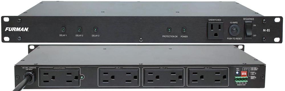 Furman M-8S｜ファーマン M-8S パワー・シーケンサー