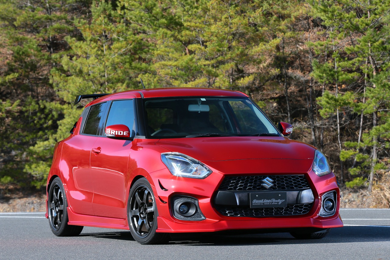 SLR フロントツインカナード FRP ZC33S ｜Sunline.inc【スマートフォン】