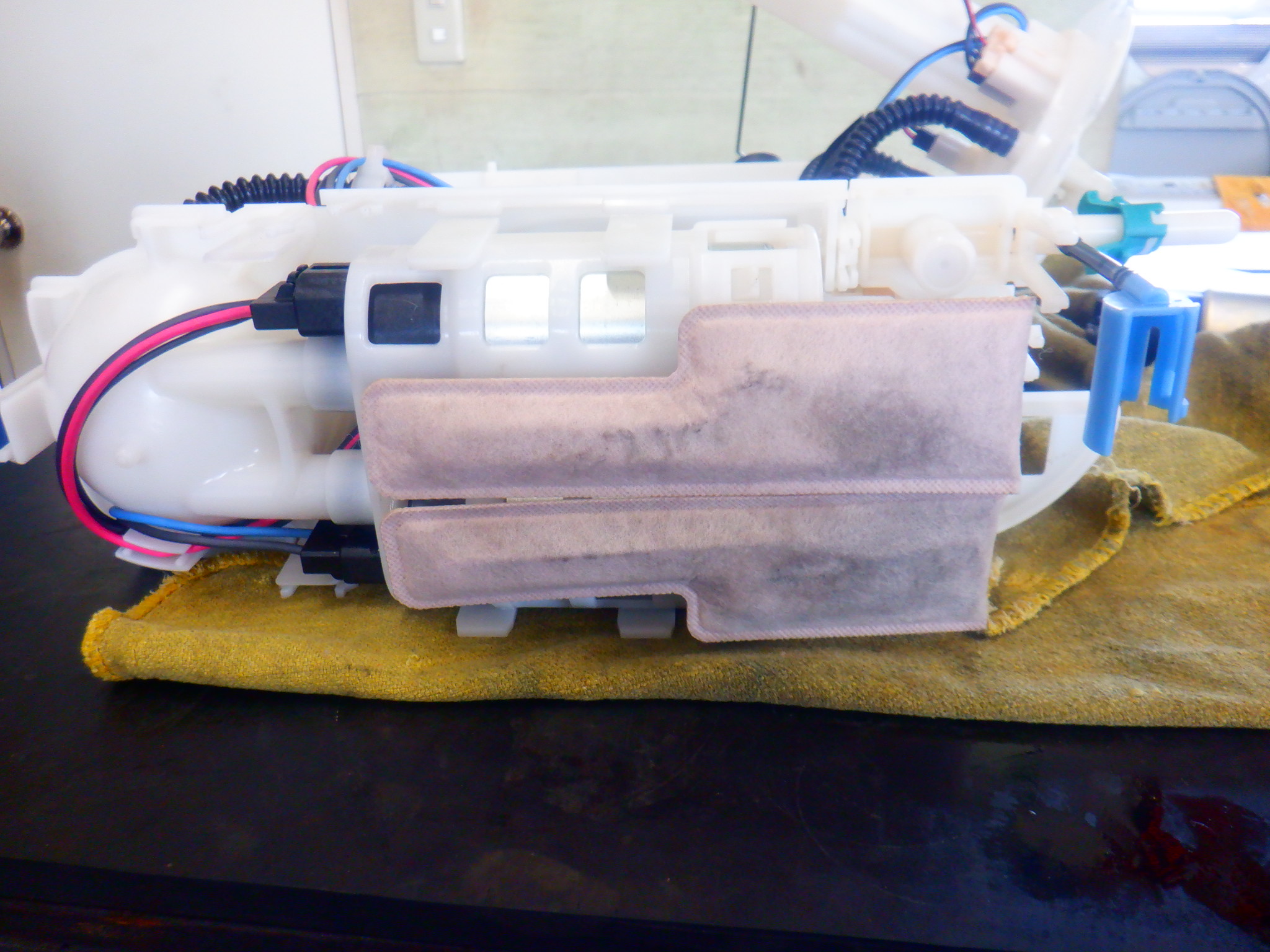 R35 燃料ポンプ 交換 & エンジン始動チェック & 車検完了 | 有限会社