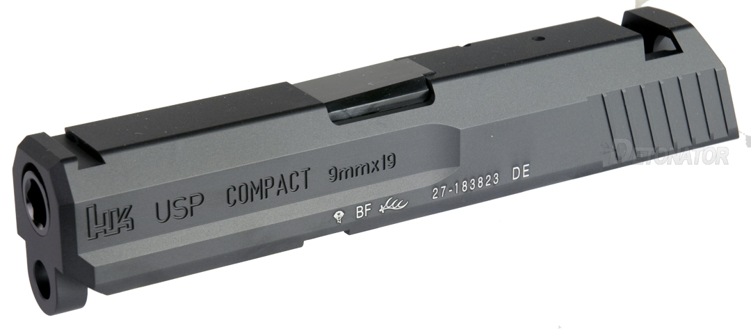 東京マルイUSP Compact 対応H&K USP Compactカスタムスライド-Black