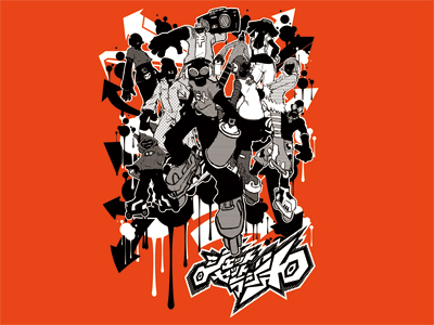 MARS SIXTEEN『ジェット セット ラジオ』Tシャツを発売！ | EnterJam