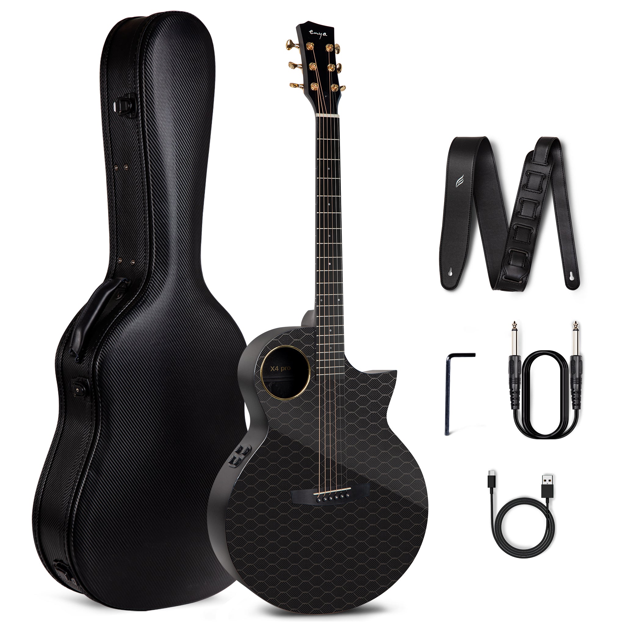 Enya X4 Pro Carbon Fiber AcousticPlus® Guitar
