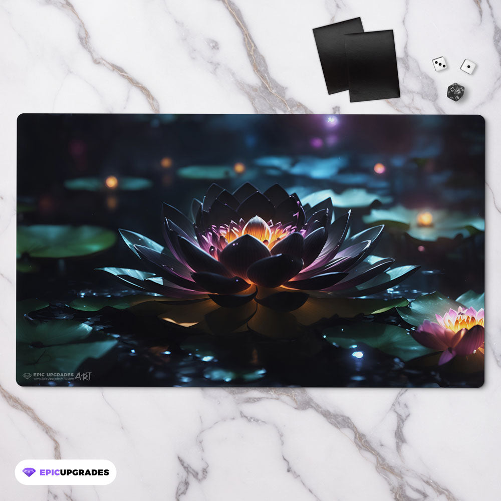 Iconic Wonders - Black Lotus Playmat | 24