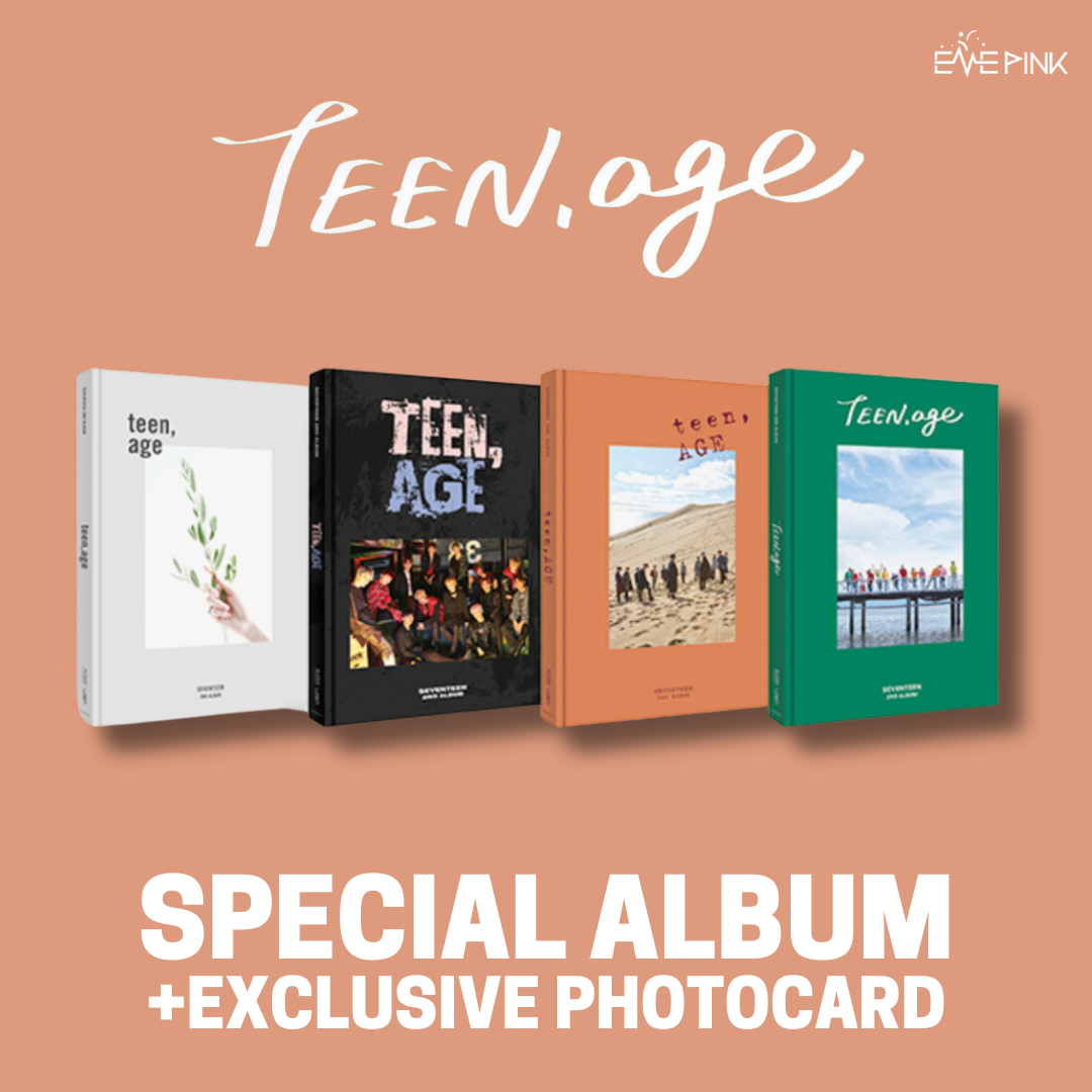 SEVENTEEN (세븐틴) 2ND ALBUM - [TEEN, AGE] (RE-RELEASE) (+