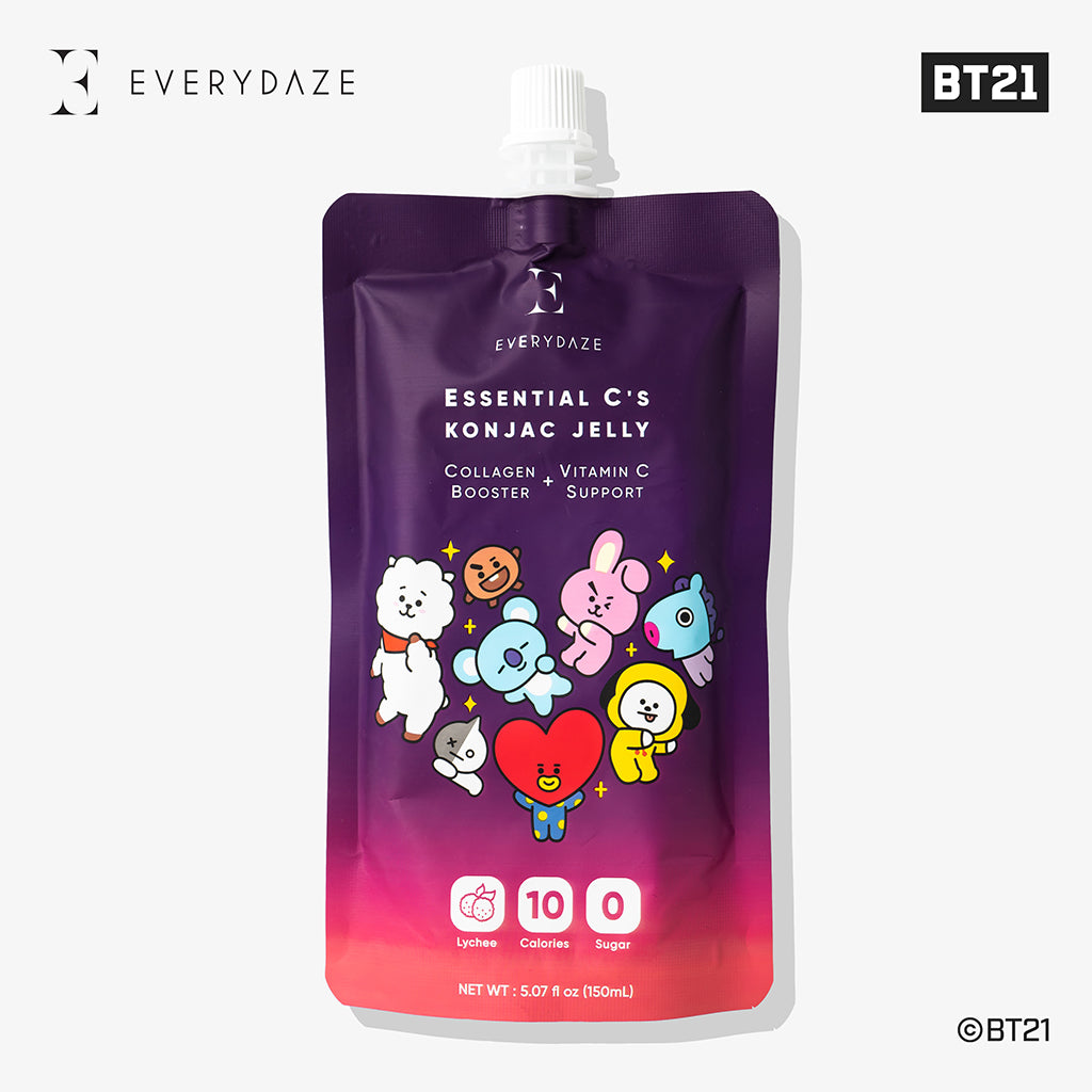 EVERYDAZE with BT21: Essential C's Konjac Jelly – Lychee