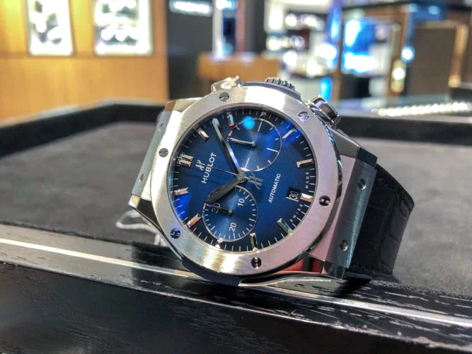 新入荷】クラシック・フュージョン クロノグラフ チタニウム ディープ