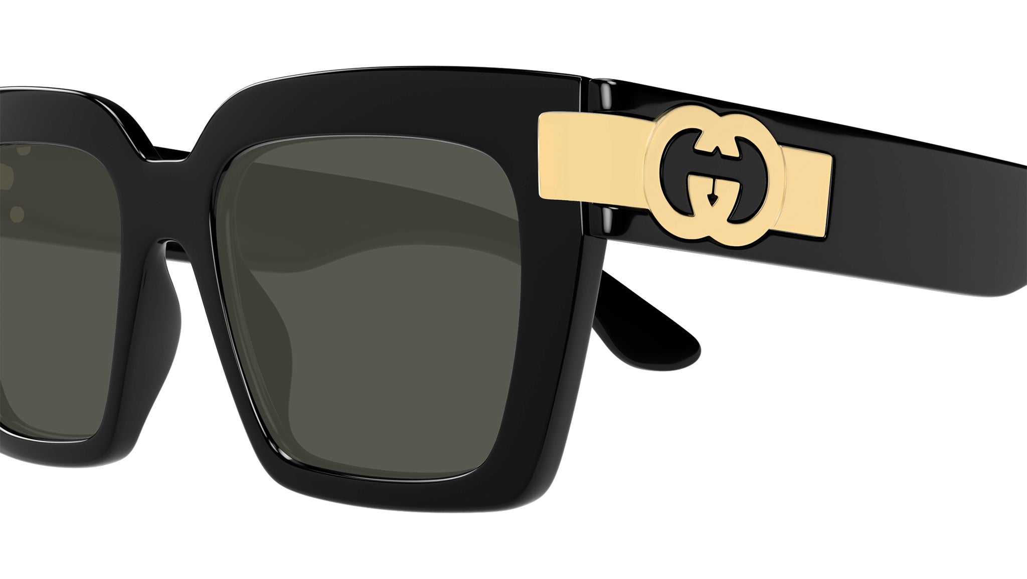 Gucci Sunglasses GG1689S 001 Shiny Shiny Black - eye-oo.com