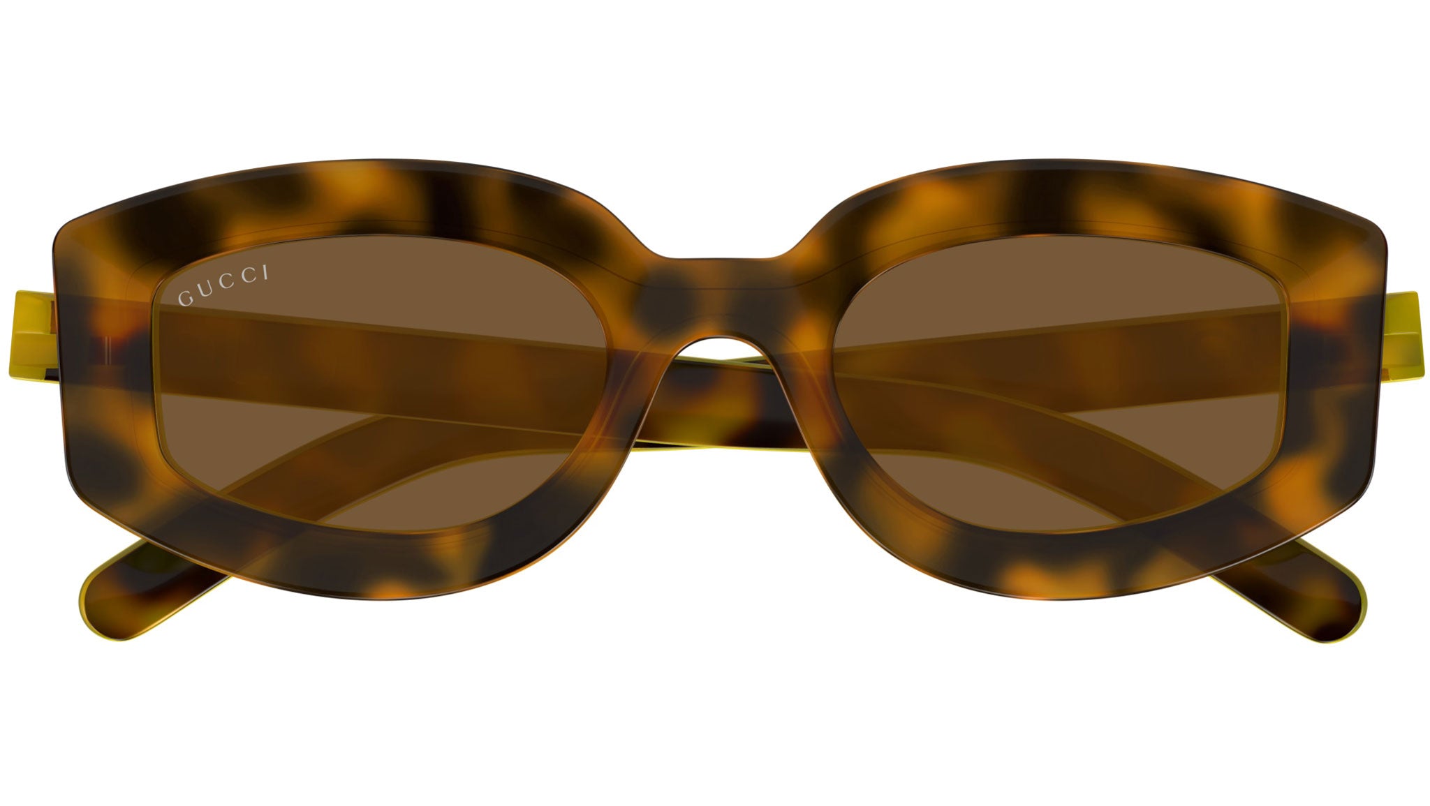 Gucci Sunglasses GG1719S 002 Shiny Spotted Havana - eye-oo.com