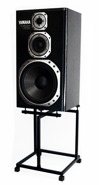 JBL4312,YAMAHA NS-1000M等に最適！天板なし3点支持・高さ調整式