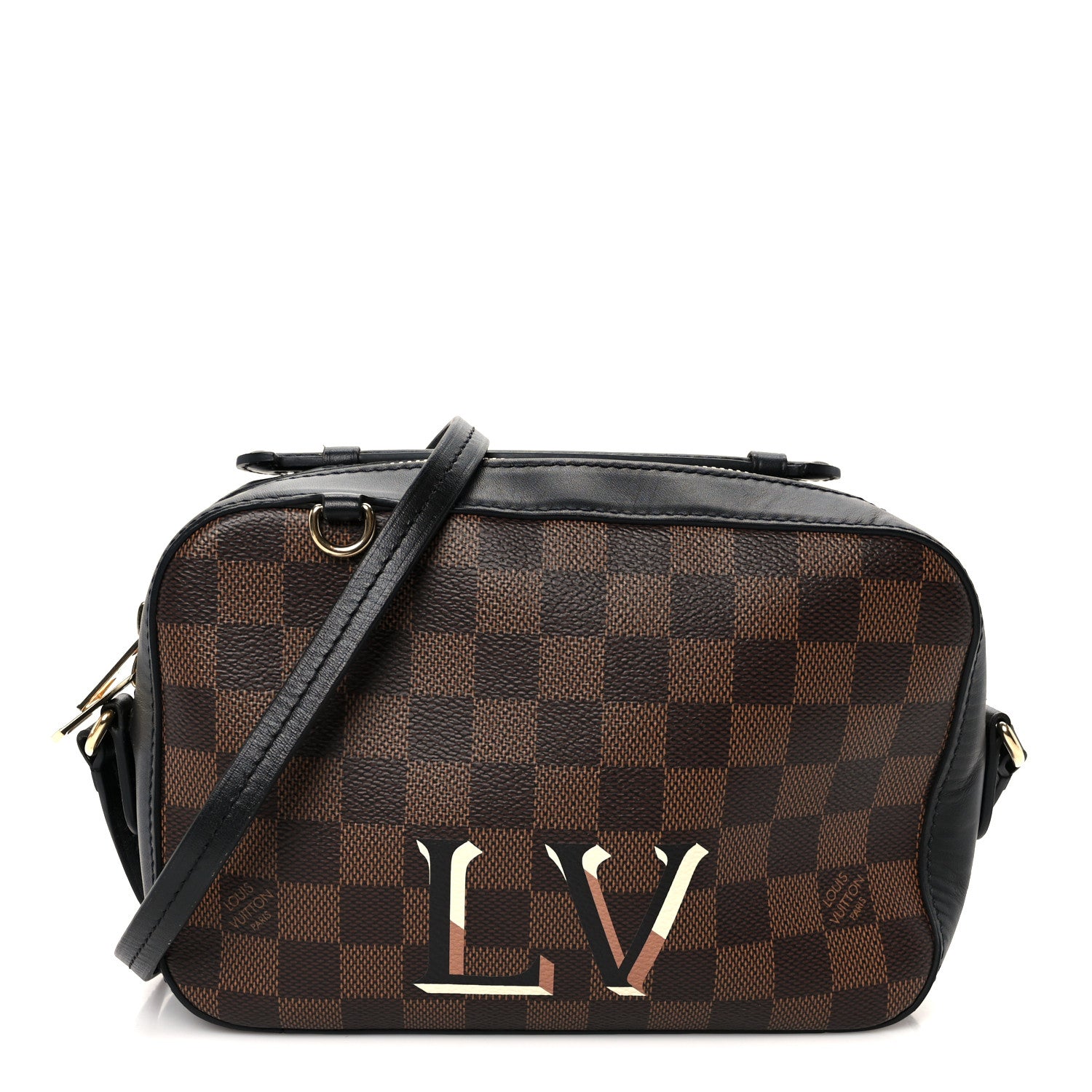 Louis Vuitton Damier Ebene Santa Monica Black 1822914 – FASHIONPHILE