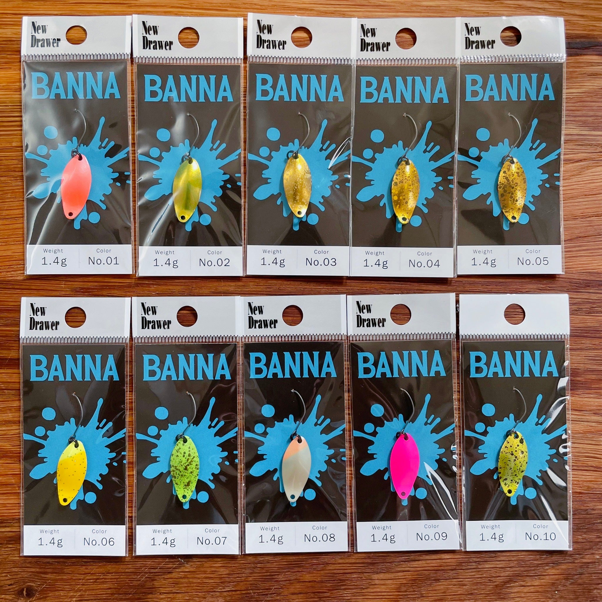 ニュードロワー バンナ 1.4g / New Drawer BANNA 1.4g_Fish Hook