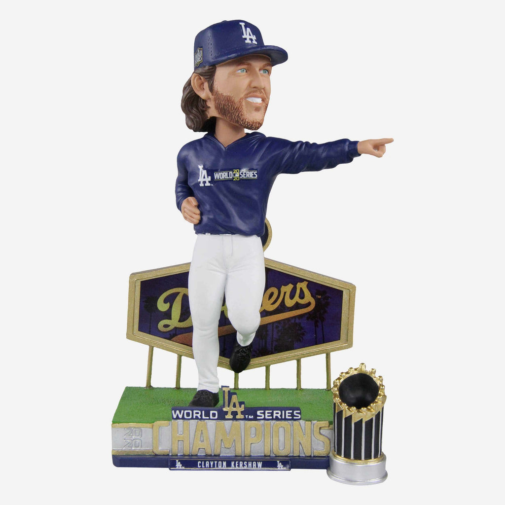 Clayton Kershaw Los Angeles Dodgers 2020 World Series Champions