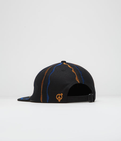Sexhippies Welders Stitch Pinwheel Cap - Black | Flatspot