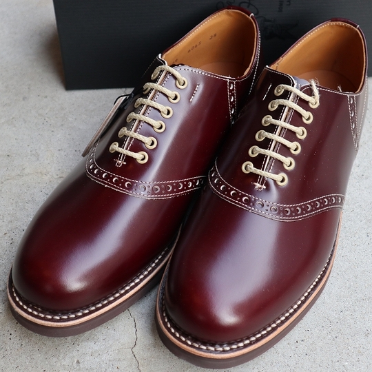GladHand,グラッドハンド×REGAL,リーガル コラボ サドルシューズ Brown