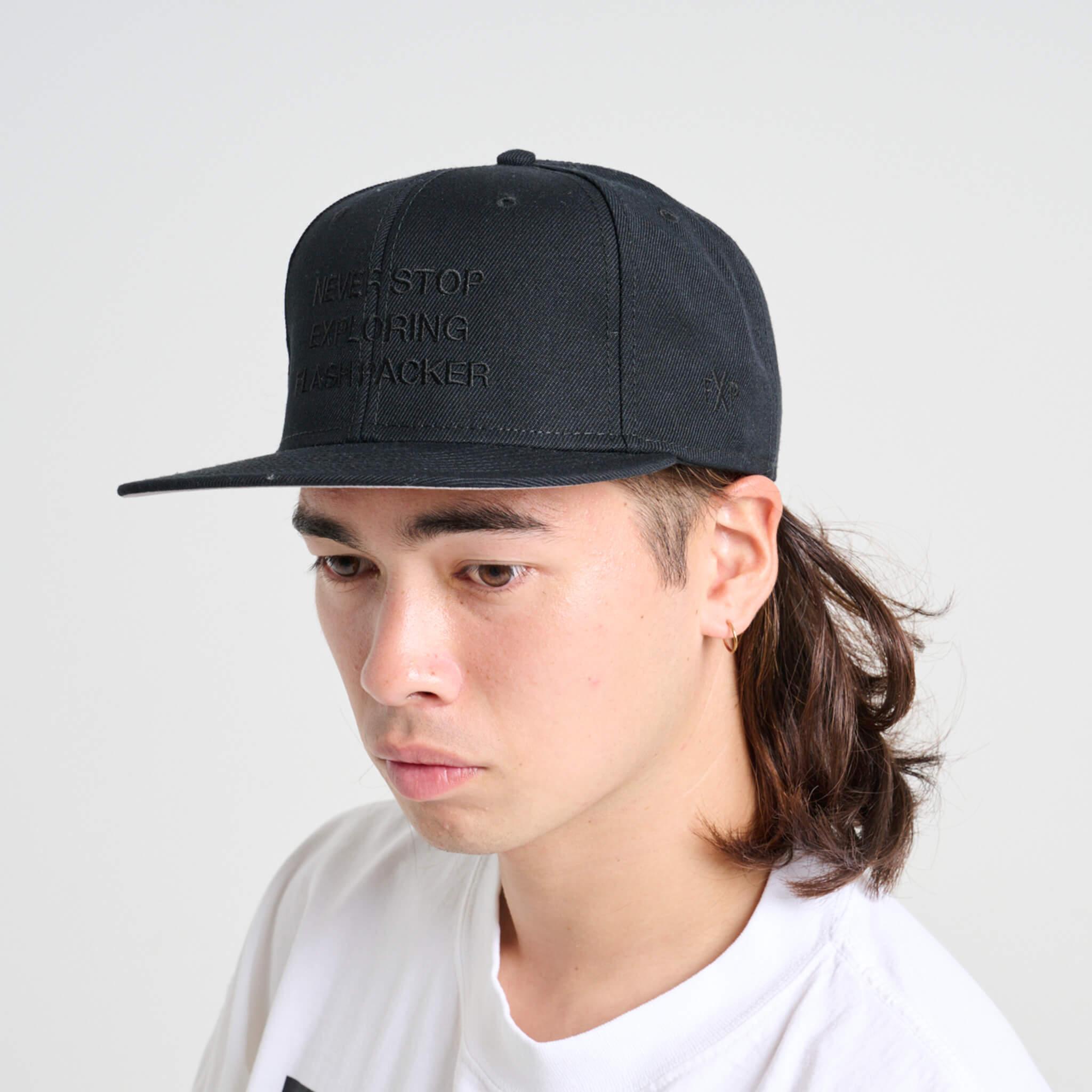 XC-NSE（フラットバイザー キャップ）BLACK / BLACK - GOODS/LIFESTYLE