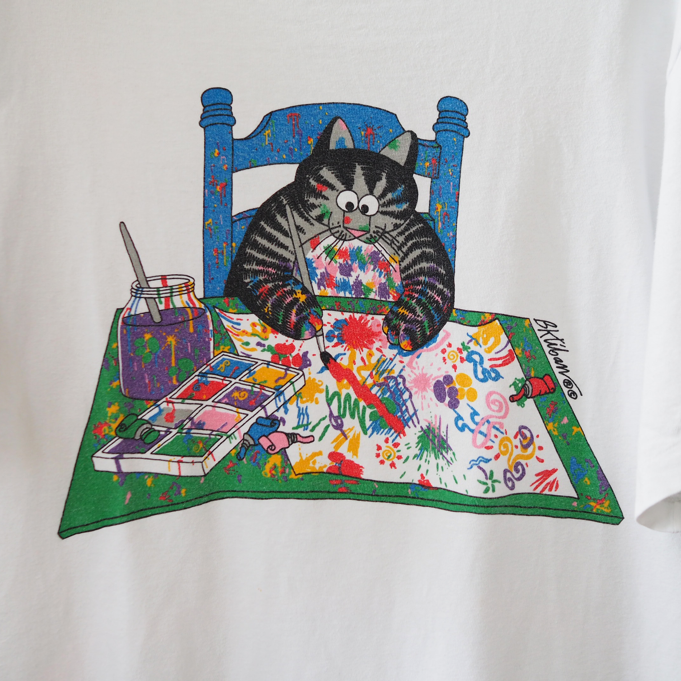 ハワイ土産＆ネコ古着定番。ネコキャラ界レジェンドのひとつ「クリバン