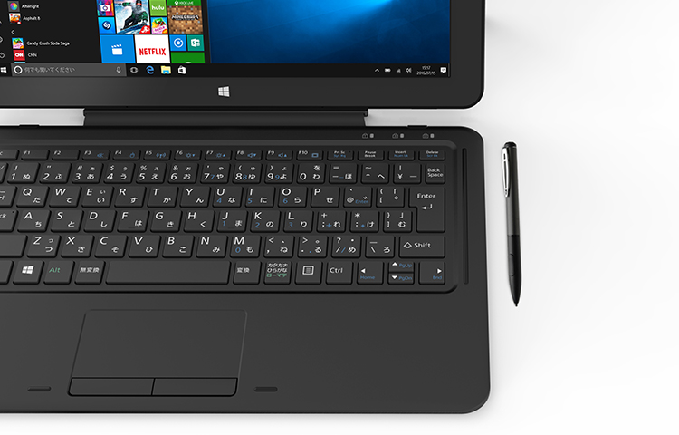 今までに発表した主な製品（12.5型 Windowsタブレット arrows Tab RH