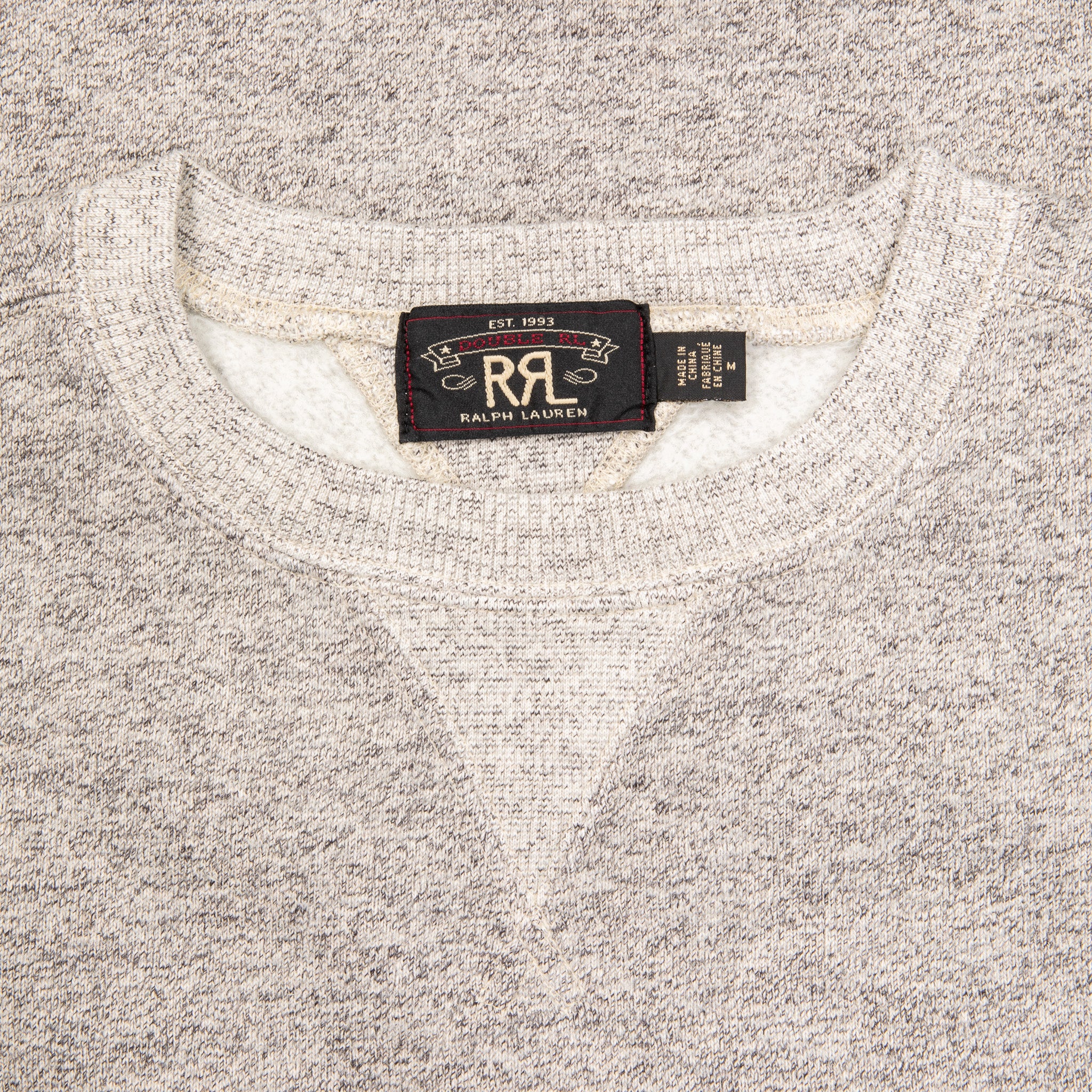 RRL Fleece Sweatshirt Athletic Grey – Frans Boone Store