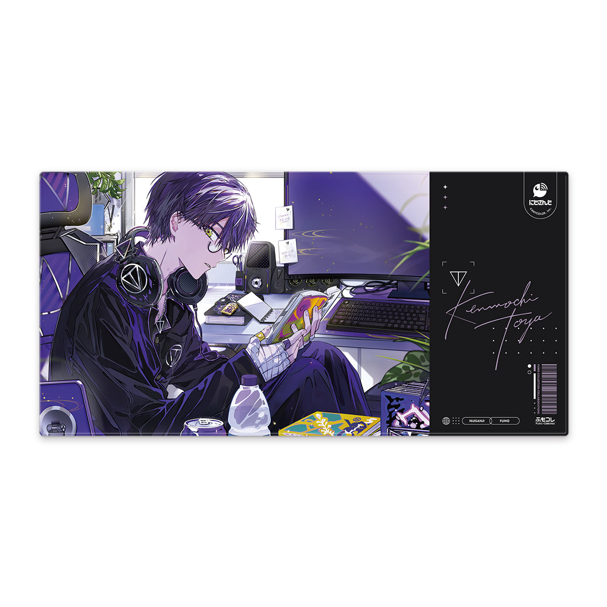 にじさんじ × ふもコレ ゲーミングマウスパッド 剣持刀也 2XL (Odin