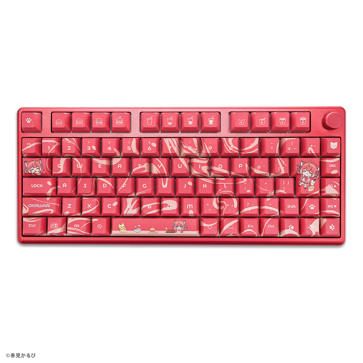 赤見かるび × ふもコレ キーボード 日本語配列（Arbiter studio