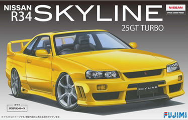 1/24 ID15 R34 スカイライン 25GT ターボ フルエアロ｜FUJIMI－フジミ