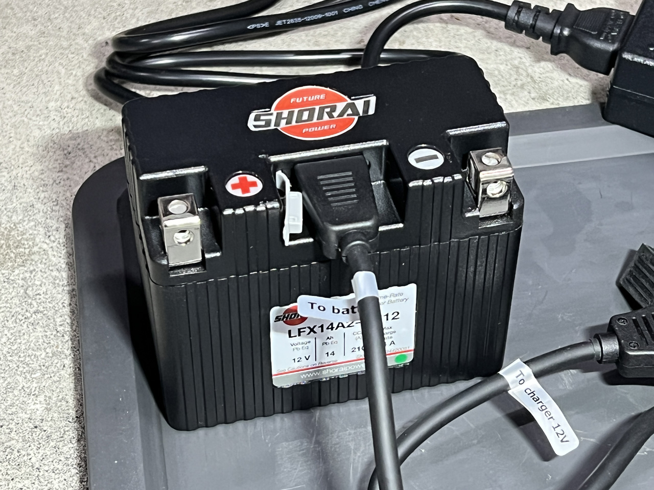 マジェスティS SHORAI バッテリーチャージャー／テンダー（日本専用