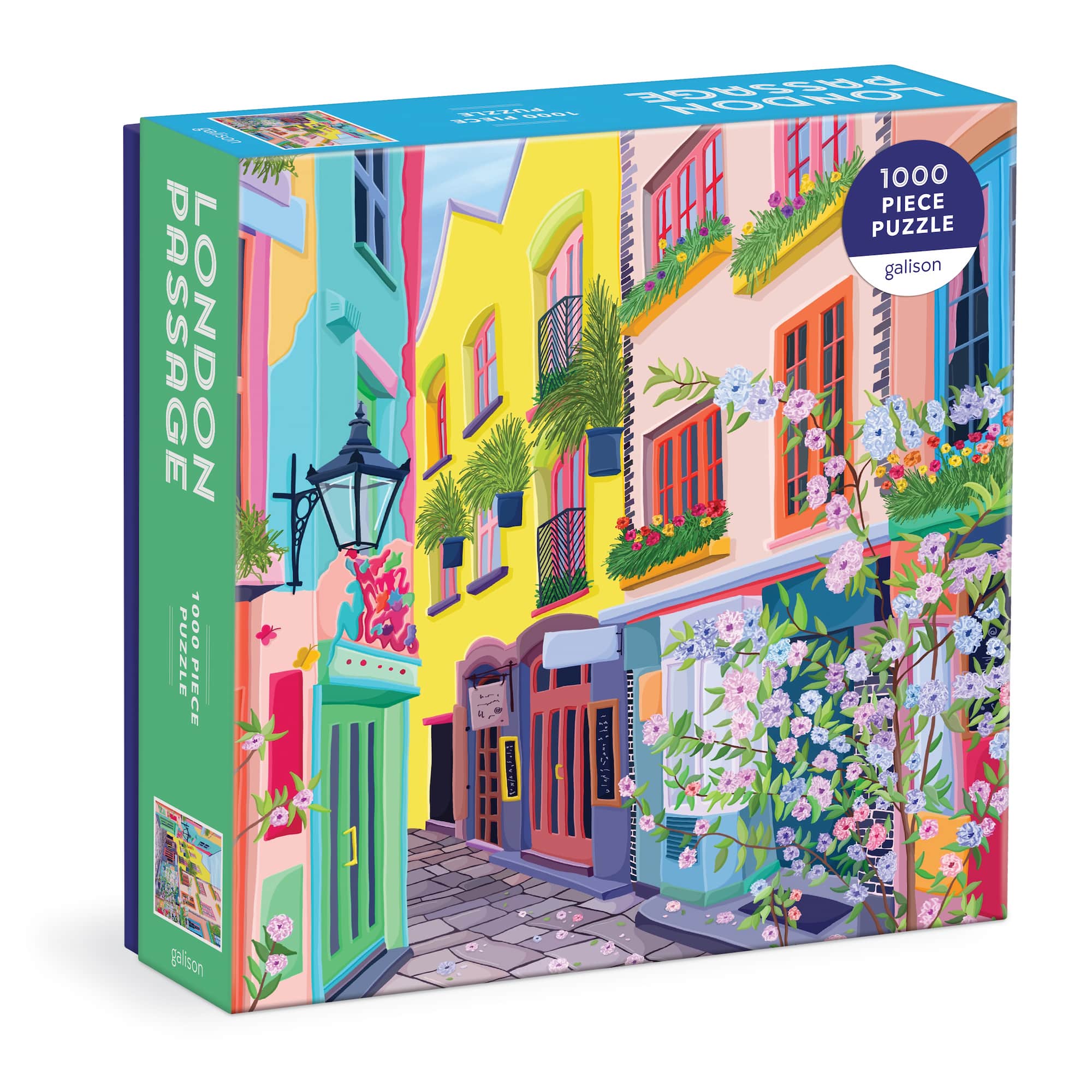 London Passage 1000 Piece Puzzle in Square Box – Galison