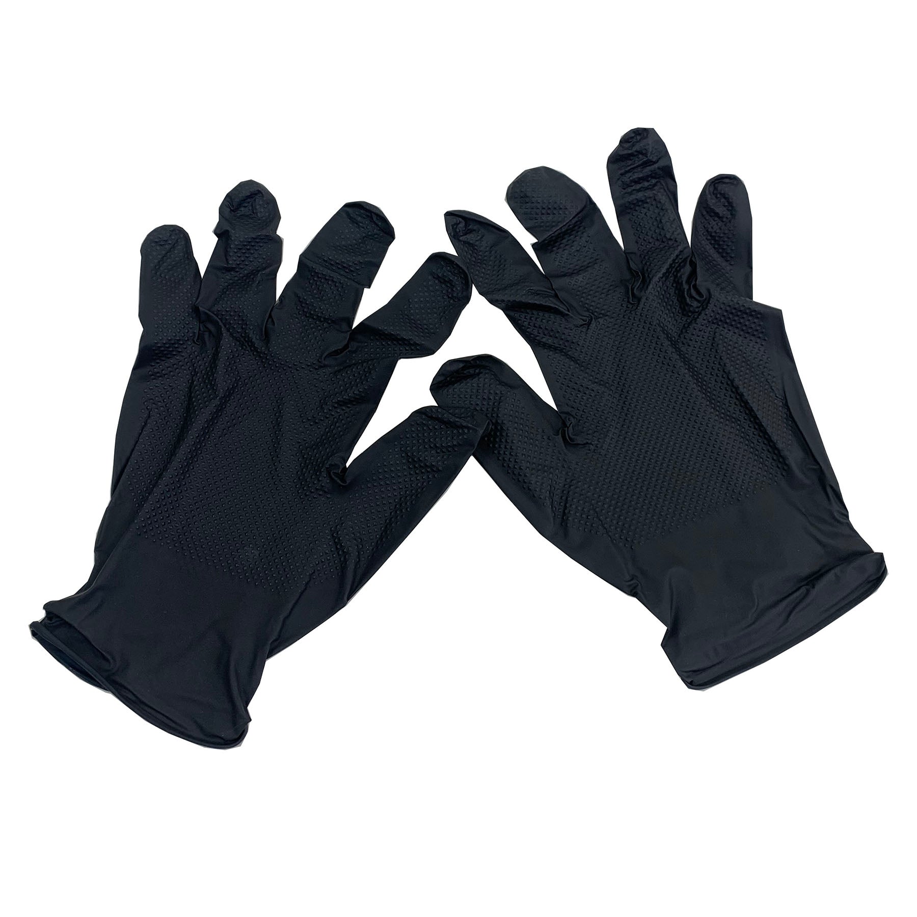 ニトリル ガルディアングローブ ブラック L 50枚入 0610