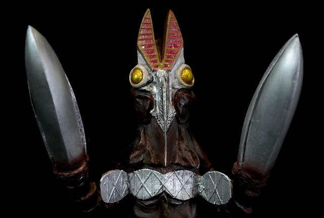 怪獣無法地帯】 Monster Gallery No.005 バルタン星人二代目 完成品