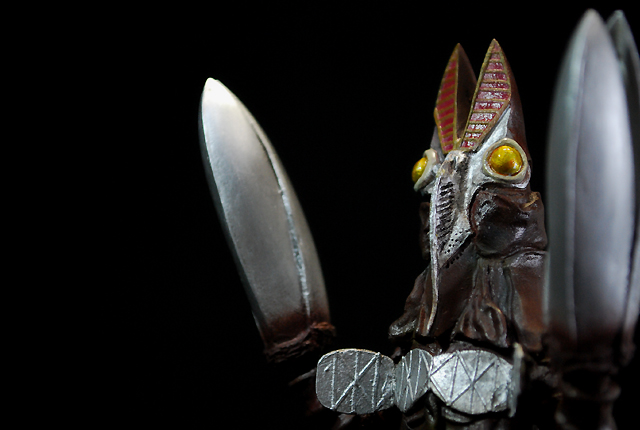 怪獣無法地帯】 Monster Gallery No.005 バルタン星人二代目 完成品