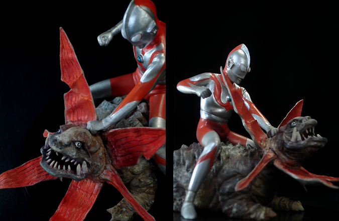 怪獣無法地帯】The Monster GalleryNo.94 ウルトラマンVSガボラ