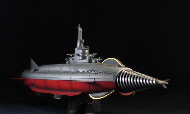 FUJIMI】 1/700 海底軍艦 轟天号 完成品