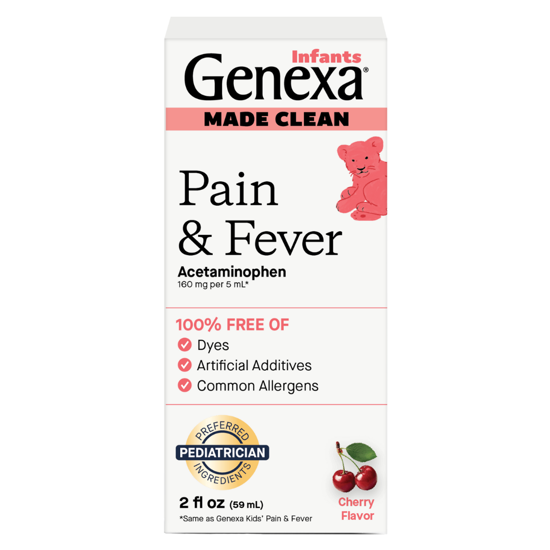 Infants' Pain & Fever Cherry Flavor – Genexa
