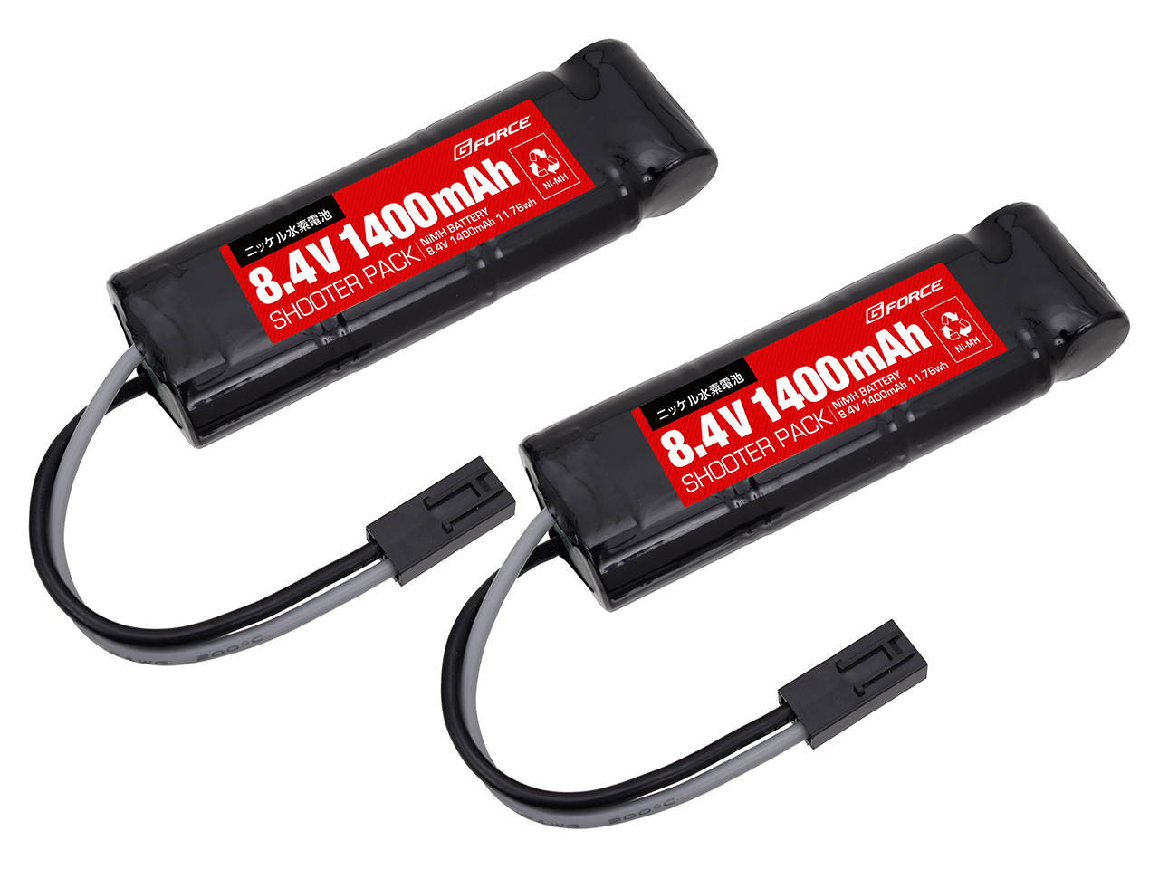 Shooter Pack NiMH 8.4V 電動ガン用ニッケル水素バッテリー | G-FORCE