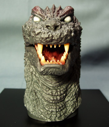 ゴジラ】 GMKゴジラ HMVオリジナル特典 ミニチュアゴジラヘッド ゴジラ